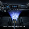 Portable Car Vacuum Cleaner USB Charging Handheld Cordless Vacuum Cleaner Powerful Suction For Auto/Home/Office/Hair