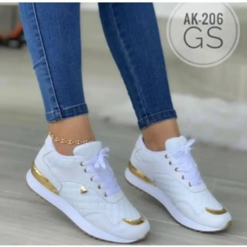 Women Sneakers Mesh Patchwork Lace Up Ladies Flats Outdoor Running Walking Shoes Comfortable Breathable Female Footwear Sapatos