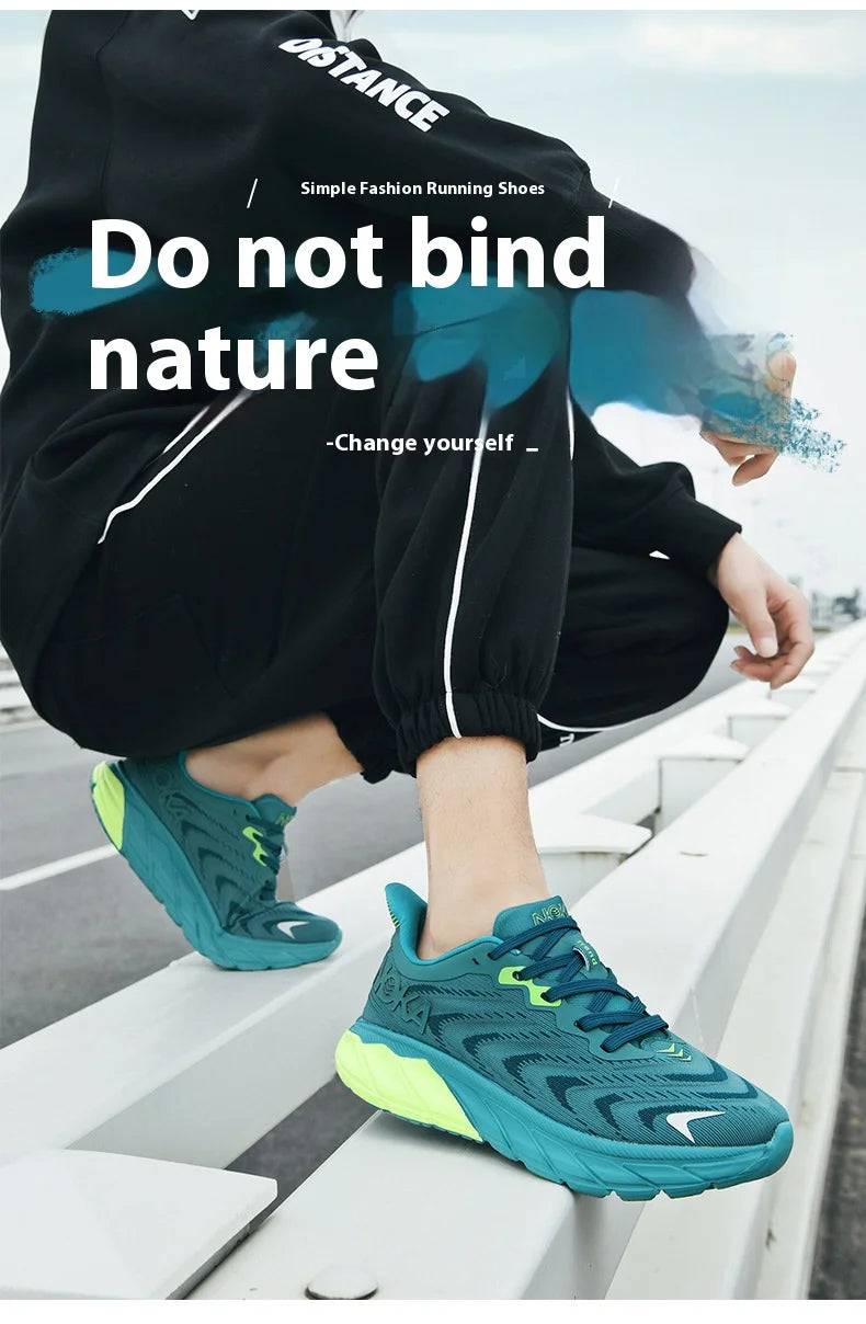 2024 summer new mesh shoes breathable deodorant running shoes for men lightweight platform casual sports shoes for men